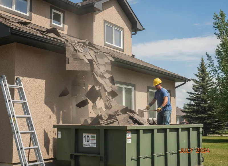 Dumpster Rental β roofing and contractor loads (included)