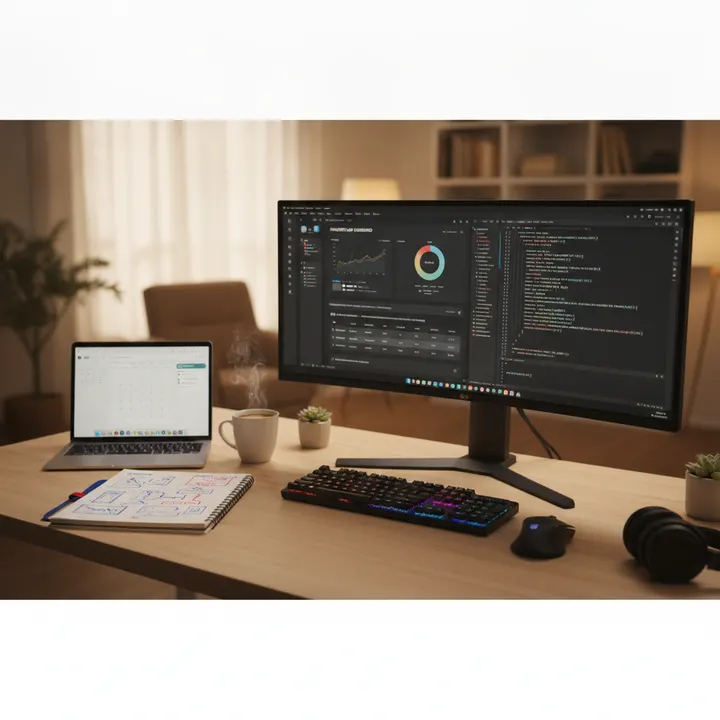Web Development feature section image