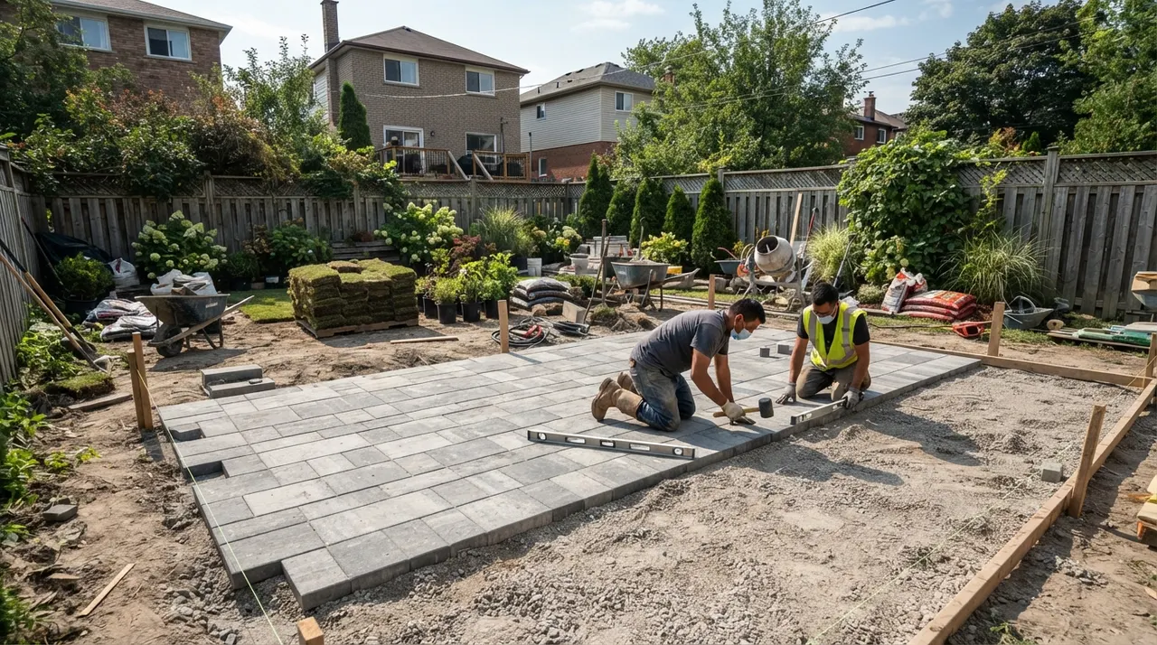 Blog โ Interlocking + Landscaping Plan