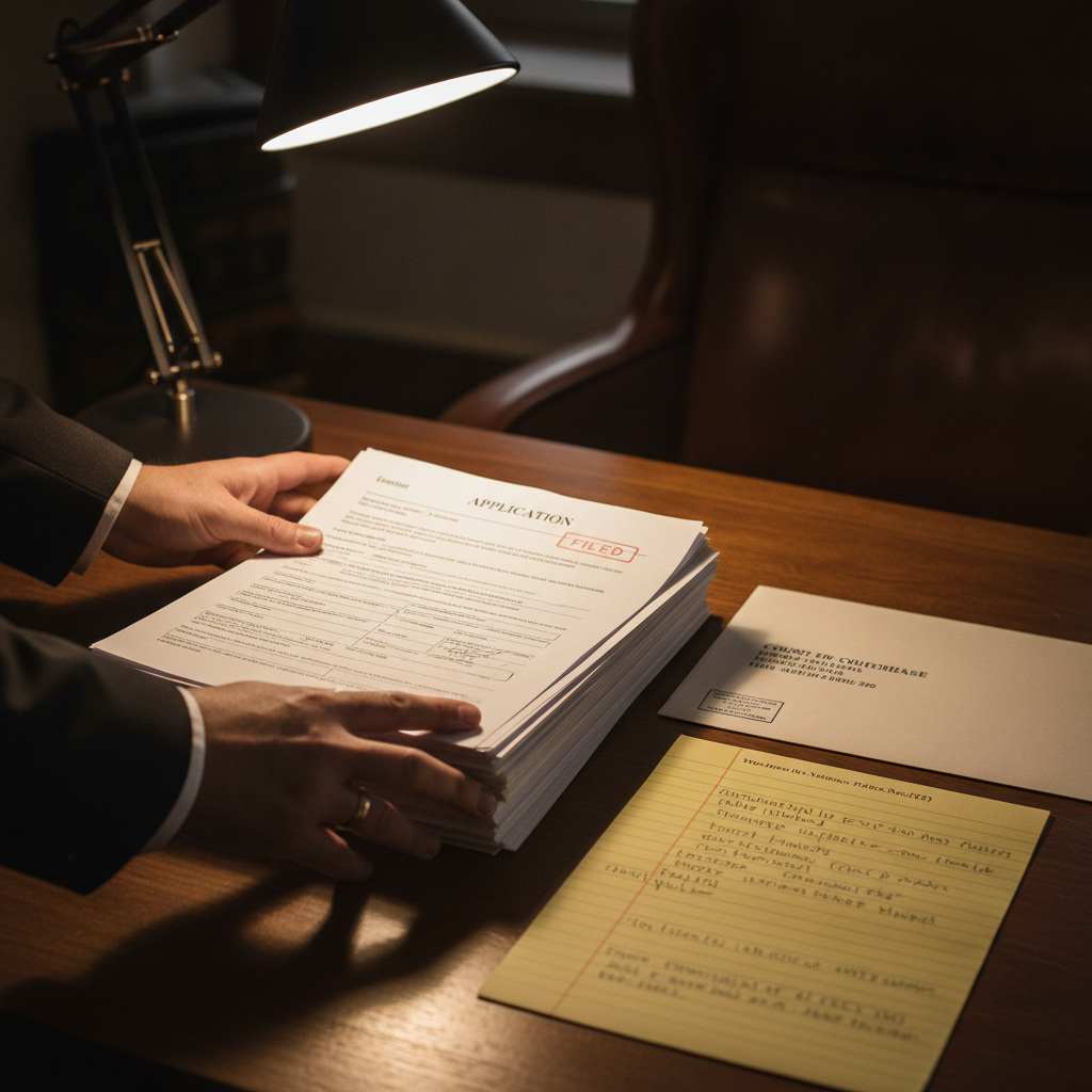 Strategy & Filing process step