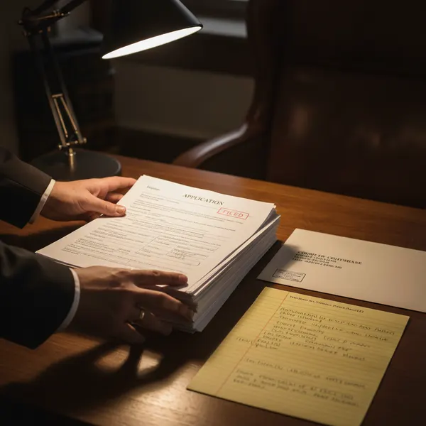 Strategy & Filing process step