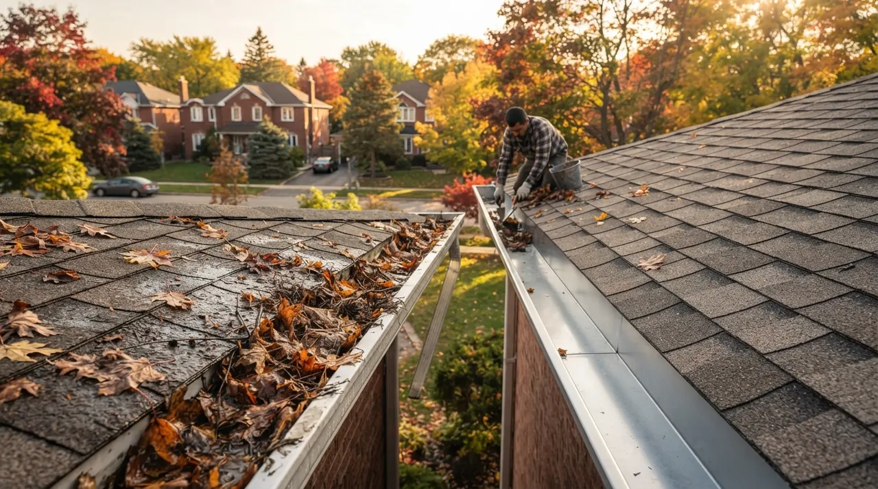 Eavestrough Cleaning feature image