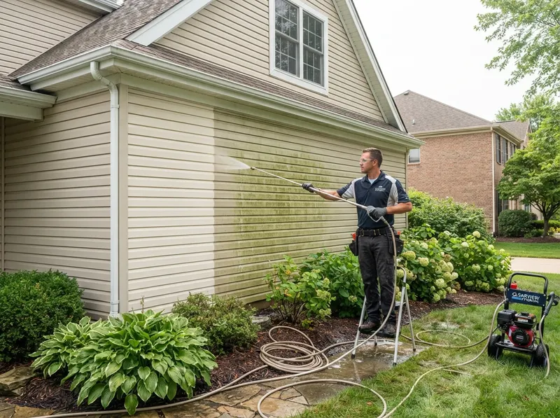 Pressure Washing inline 3 β vinyl siding cleaning