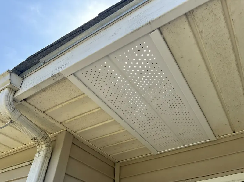 Soffit Fascia inline 3 β soffit vent panel