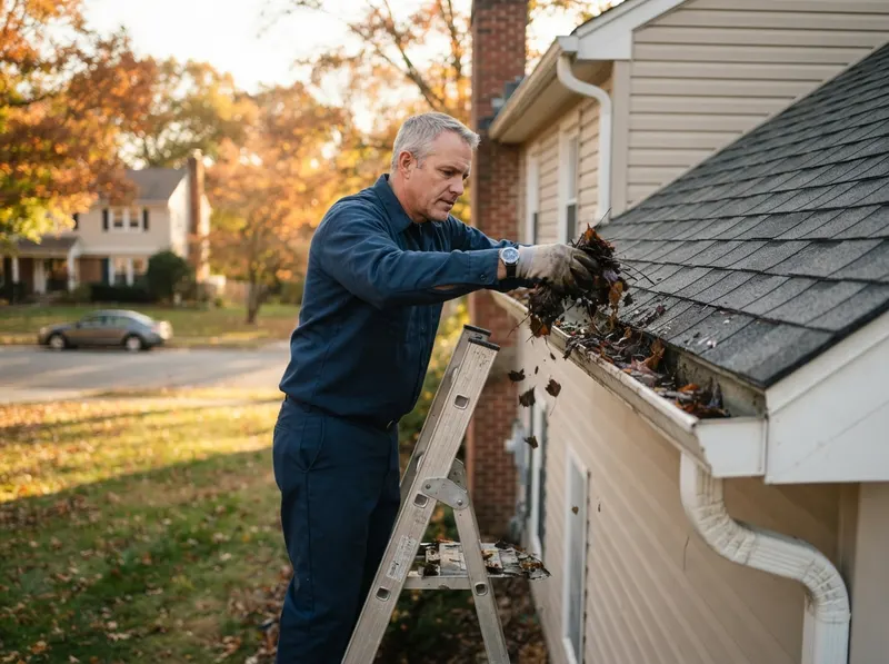 Eavestrough & Gutter Cleaning service image