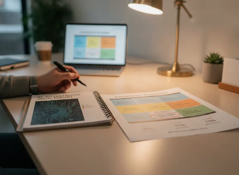 AI Automation Consulting page — deliverables image