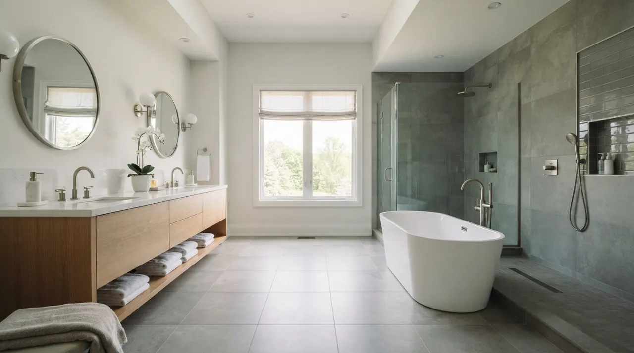 Feature — Full Bathroom Renovation