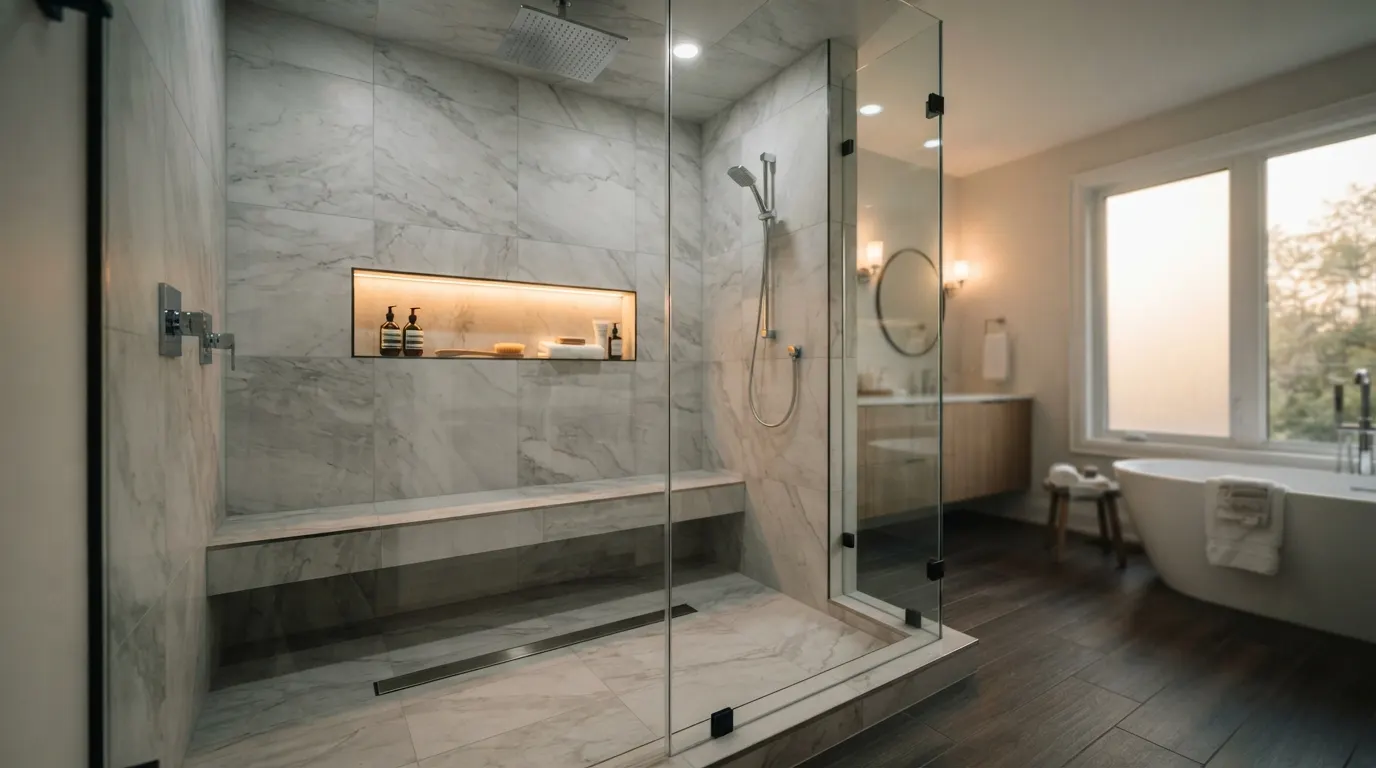 Hero slide 2 — walk-in shower