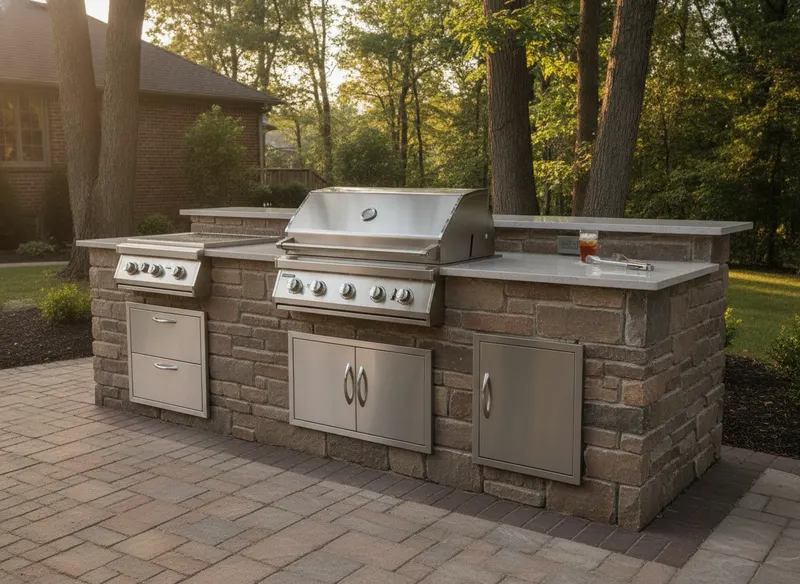 Built-In BBQ & Grill Islands