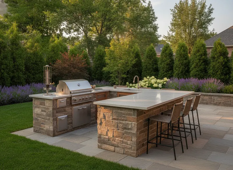 Custom Outdoor Kitchen Design & Build